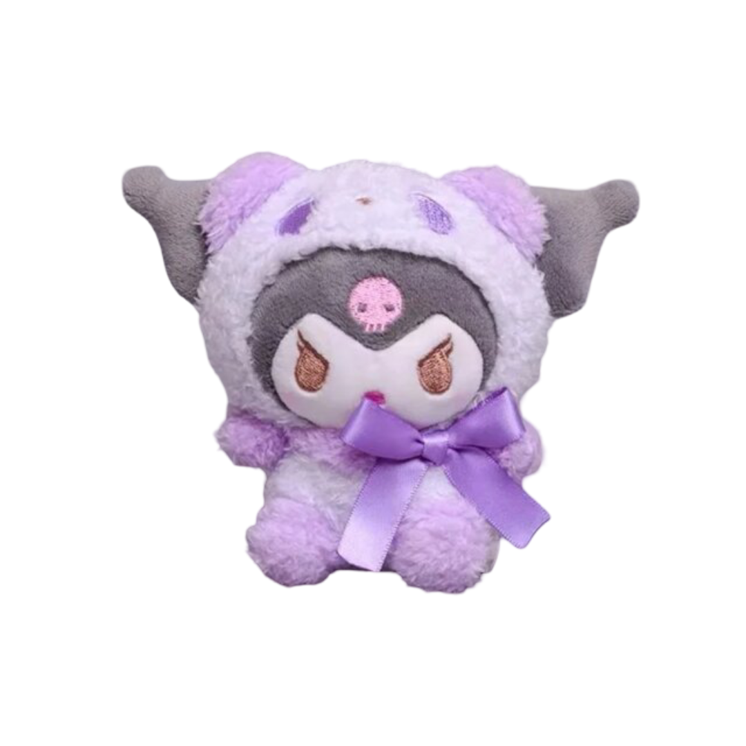 12cm Kawaii Anime Sanrio Kuromi Plush Toy