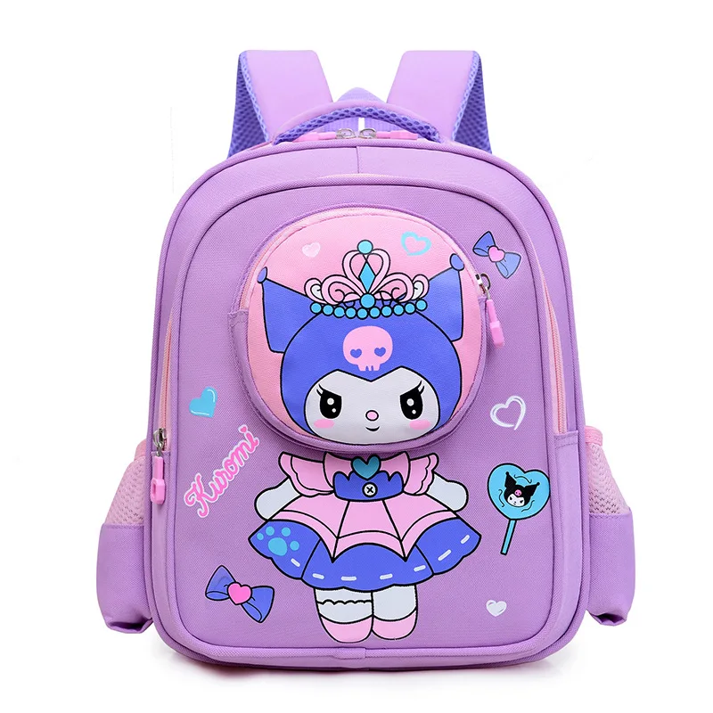 Kawaii Cartoon Sanrio Kuromi Student School Bag