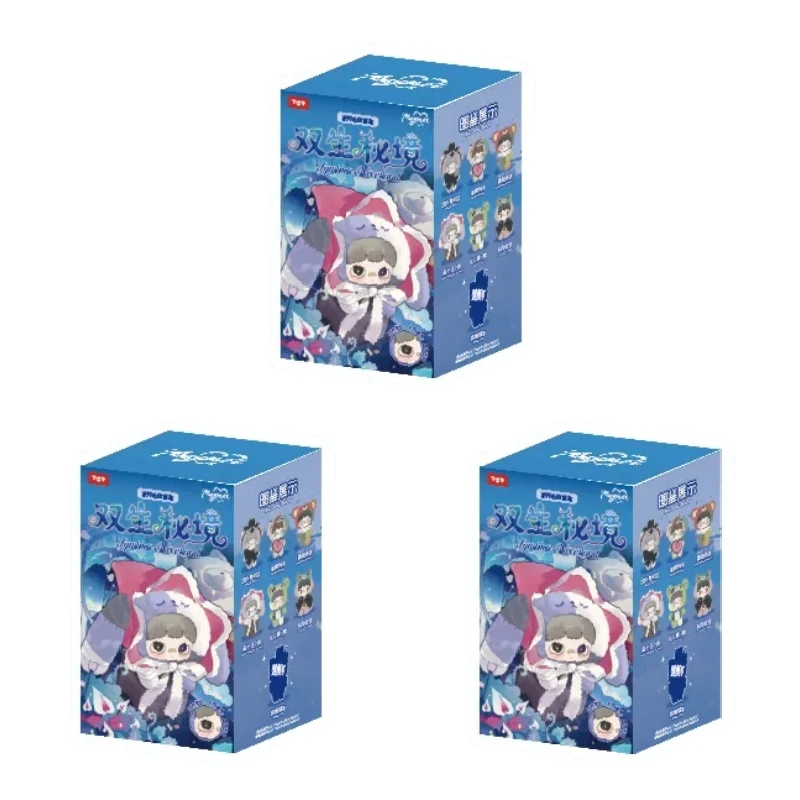 3Pcs Kawaii Maymei Symbiote Neverland Series Character Plush Toy With Blind Box