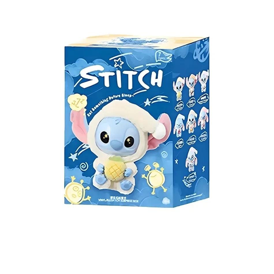 Kawaii Stitch Eat Something Before Sleep Series Plush Blind Box