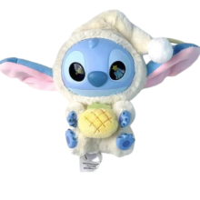 Kawaii Stitch Eat Something Before Sleep Series Sour Pineapple Plush Toy Kawaii Stitch Eat Something Before Sleep Series Sour Pineapple Plush Toy