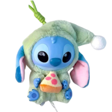 Kawaii Stitch Eat Something Before Sleep Series Crispy Pizza Plush Toy Kawaii Stitch Eat Something Before Sleep Series Crispy Pizza Plush Toy