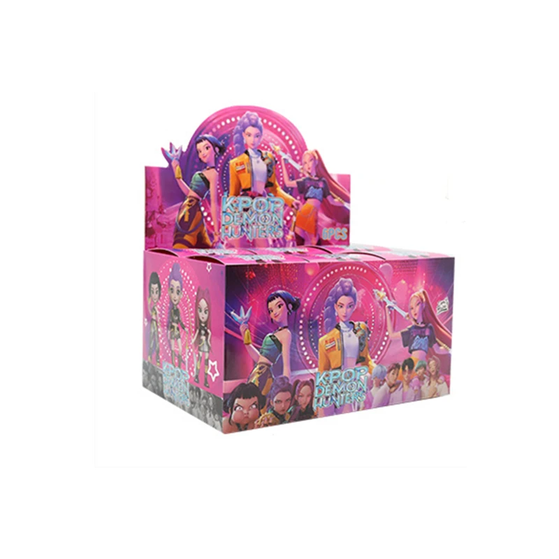 6Pcs KPop Demon Hunters Kawaii Blind Box