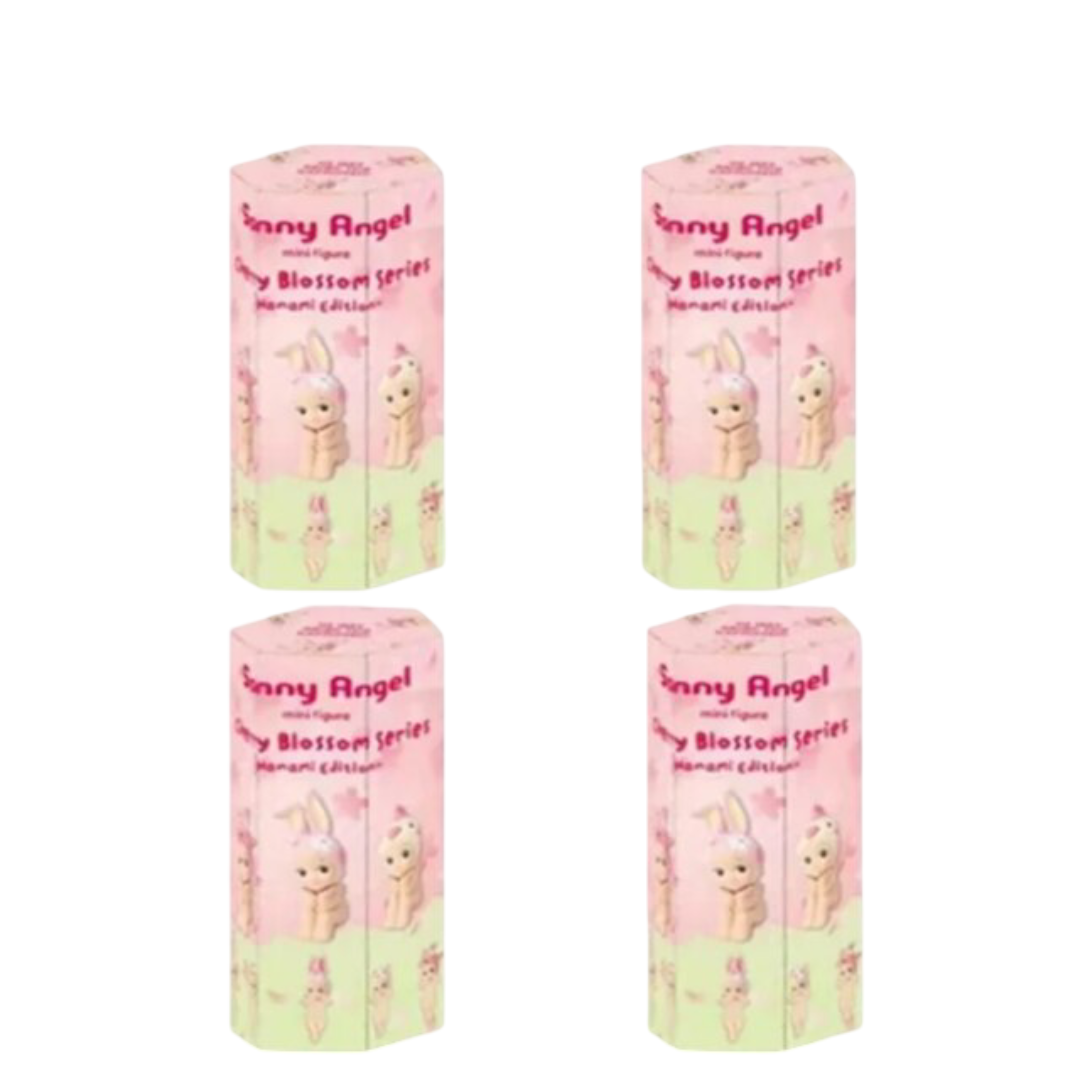 4Pcs Kawaii Angel Cherry Blossom Series Hipper Toy With Blind Box
