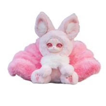 Kawaii Nine-Tailed Fox Series Peach Blossom Plush Blind Box Toy Kawaii Nine-Tailed Fox Series Peach Blossom Plush Blind Box Toy