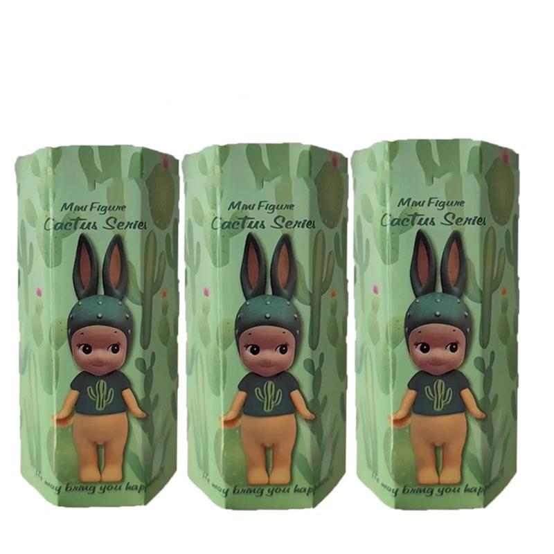 3Pcs Kawaii Sonny Angel Cactus Series Blind Box