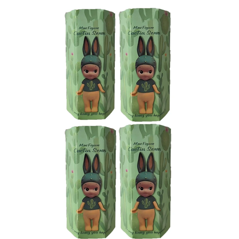 4Pcs Kawaii Sonny Angel Cactus Series Blind Box
