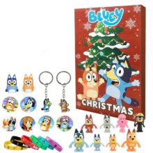 24Pcs Kawaii Bluey Bingo Advent Calendar 24Pcs Kawaii Bluey Bingo Advent Calendar