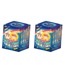 2Pcs Kawaii Q.Kid Wave Club Series Character Toy With Blind Box 2Pcs Kawaii Q.Kid Wave Club Series Character Toy With Blind Box