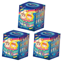 3Pcs Kawaii Q.Kid Wave Club Series Character Toy With Blind Box 3Pcs Kawaii Q.Kid Wave Club Series Character Toy With Blind Box