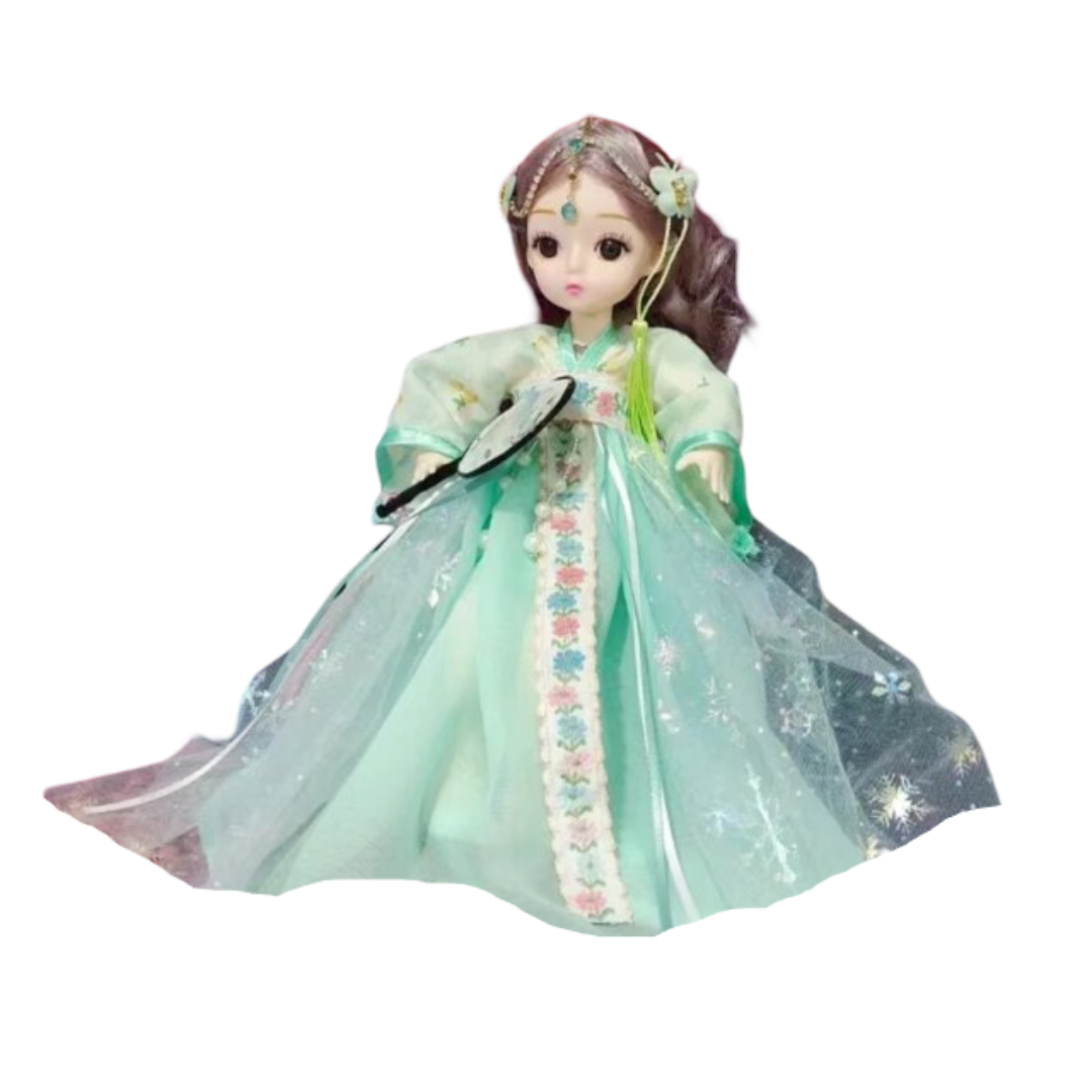 Kawaii Hanfu Costume Plastic Toy