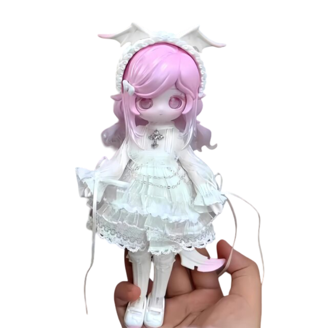 Kawaii Lulu Elf Story Series PVC Action Figure Toy