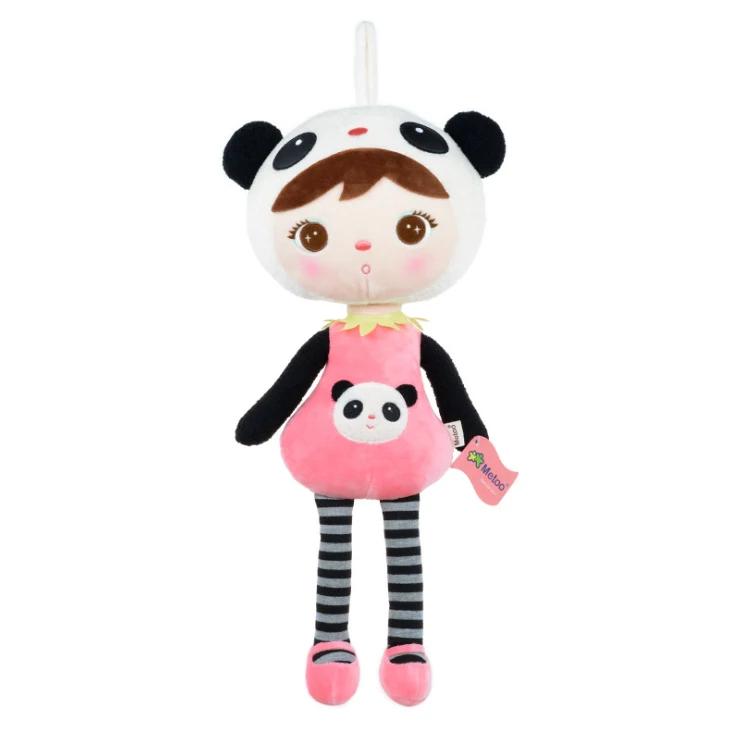 Kawaii Metoo Jibao Panda Girl Plush Toy