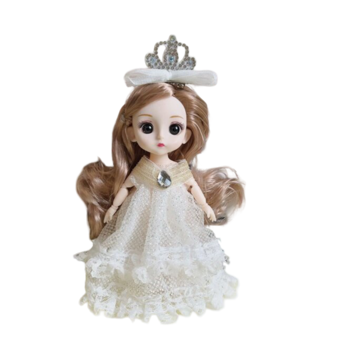 17cm PVC Kawaii Toy With Crown