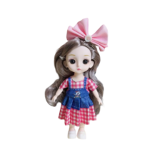 17cm BJD Kawaii PVC Toy With Head Band 17cm BJD Kawaii PVC Toy With Head Band