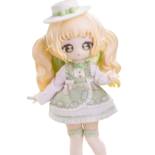 Kawaii Moowooart Sugar 100 Series Green Apple Parfait Action Figure PVC Toy Kawaii Moowooart Sugar 100 Series Green Apple Parfait Action Figure PVC Toy