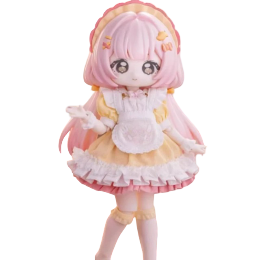 Kawaii Moowooart Sugar 100 Series Mango Braised Action Figure PVC Toy