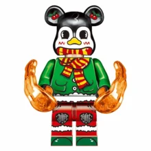 Kawaii Christmas Penguin Building Block Bear Toy Kawaii Christmas Penguin Building Block Bear Toy