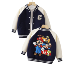 Cartoon Super Mario Bros Kawaii Jacket Cartoon Super Mario Bros Kawaii Jacket