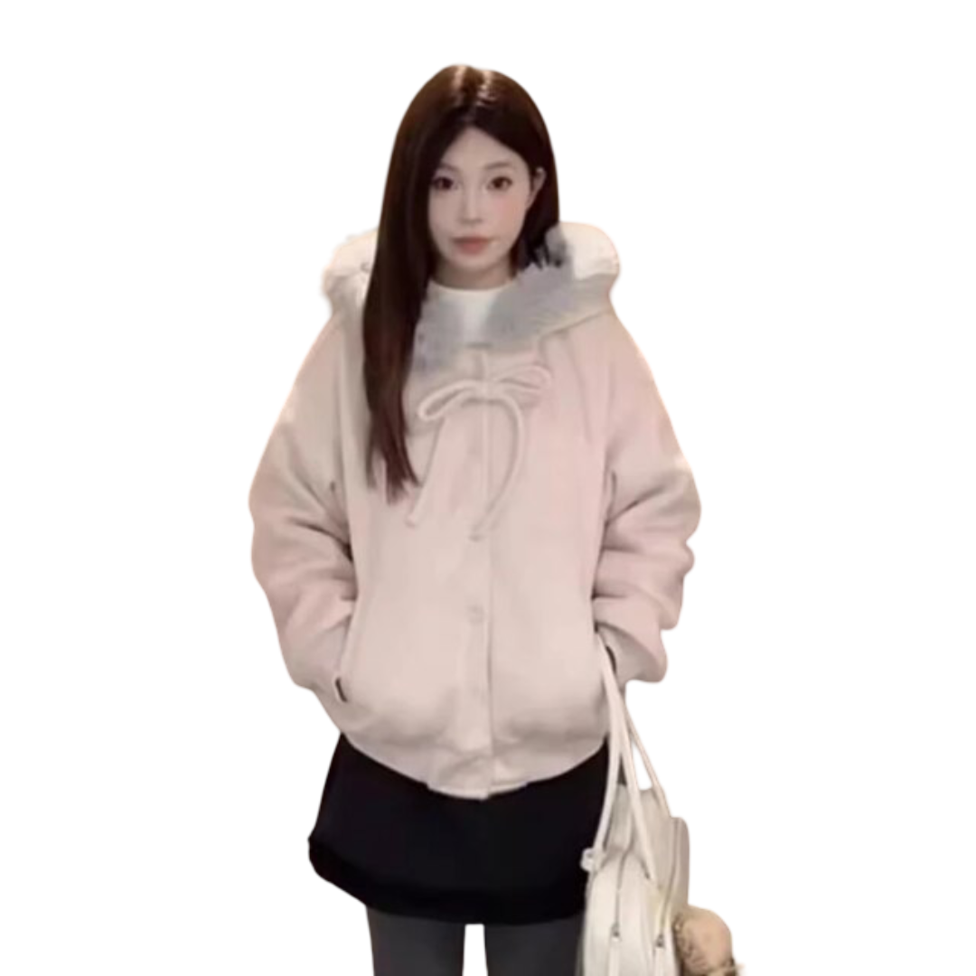 Kawaii Bow Button Jacket Kawaii Bow Button Jacket