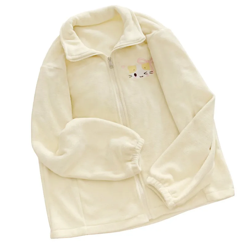 Kawaii Anime Cat Print Jacket