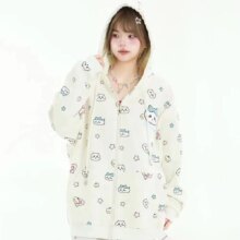 Cartoon Kawaii Chiikawa Hoodie Cartoon Kawaii Chiikawa Hoodie