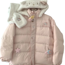 Christmas Kawaii Sanrio Hello Kitty Padded Jacket Christmas Kawaii Sanrio Hello Kitty Padded Jacket
