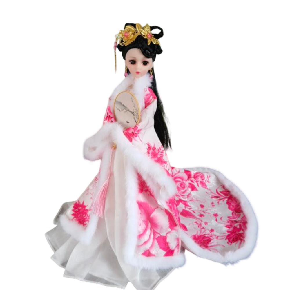 Kawaii BJD Hanfu Costume Plastic Toy