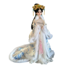 30cm Kawaii BJD Hanfu Costume Plastic Toy 30cm Kawaii BJD Hanfu Costume Plastic Toy