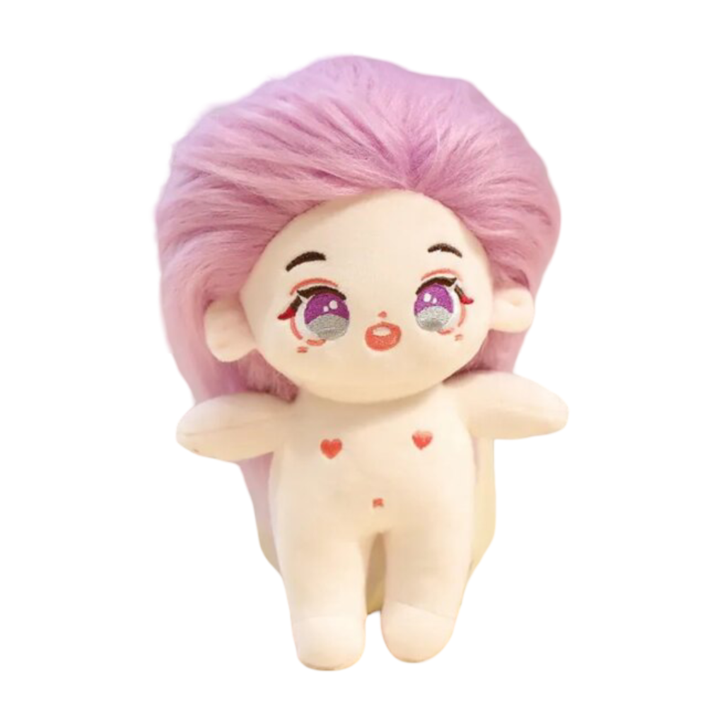 20cm Kawaii Anime Pink Hair Stuffed Plush Toy 20cm Kawaii Anime Pink Hair Stuffed Plush Toy