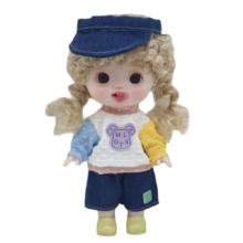 Kawaii BJD Girl With Hat PVC Toy Kawaii BJD Girl With Hat PVC Toy
