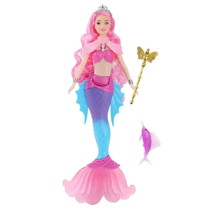 Kawaii Mermaid Music With Lighting PVC Toy