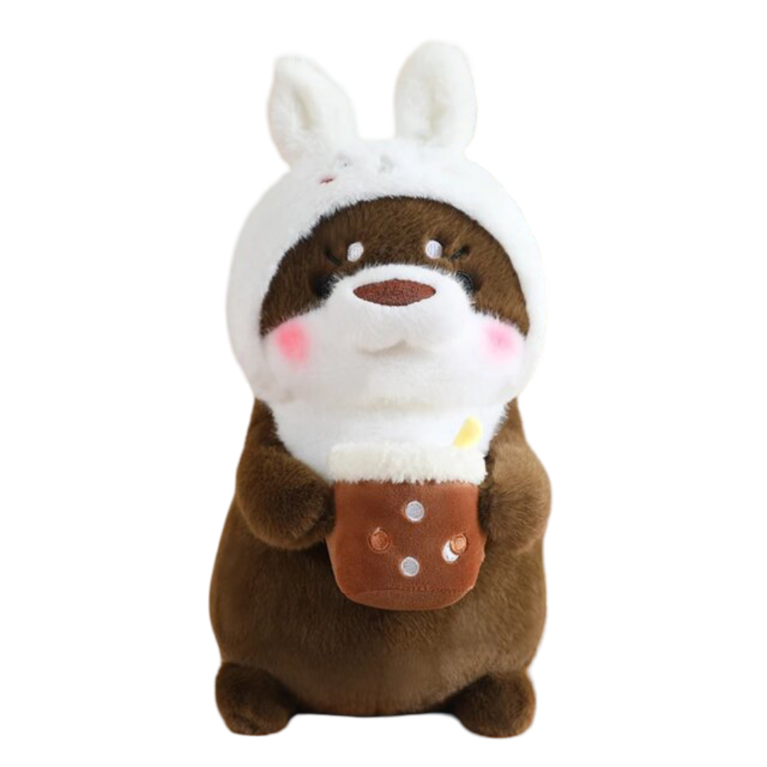 Kawaii Otter Turn Into Rabbit Soft Stuffed Plush Toy