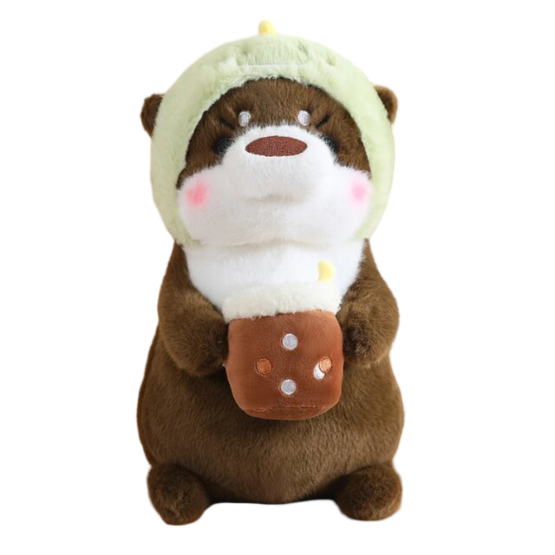 Kawaii Otter Turn Into Dinosaur Soft Stuffed Plush Toy