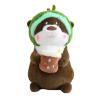Kawaii Otter Turn Into Avocado Soft Stuffed Plush Toy Kawaii Otter Turn Into Avocado Soft Stuffed Plush Toy