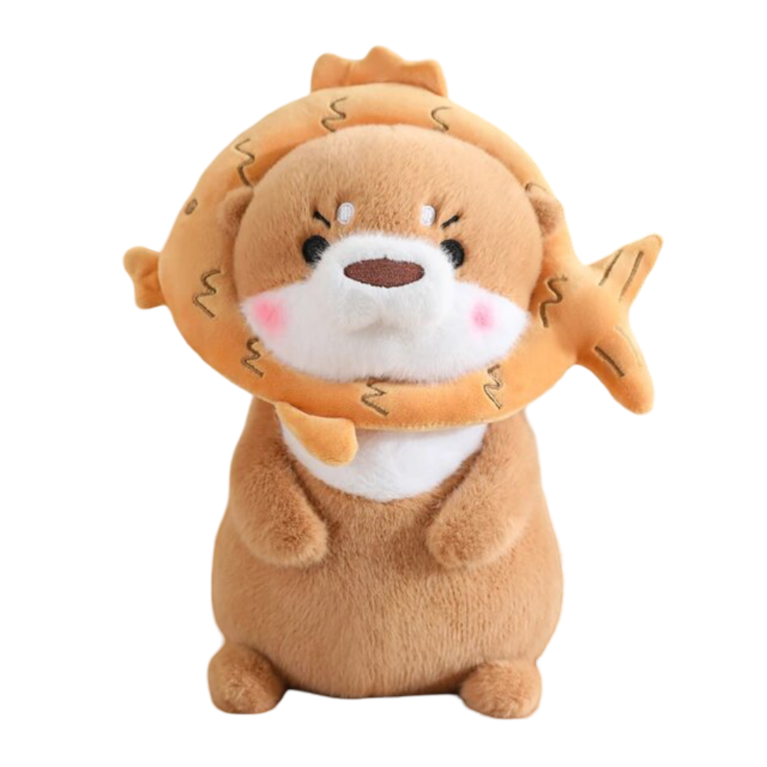 Kawaii Otter Turn Into Fish Stuffed Plush Toy Kawaii Otter Turn Into Fish Stuffed Plush Toy