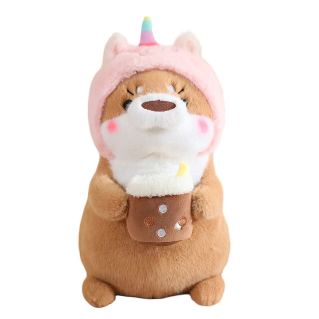 Kawaii Otter Turn Into Unicorn Stuffed Plush Toy
