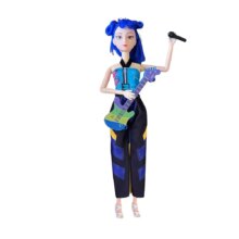 Kawaii KPop Demon Hunters Zoey Plastic Toy Kawaii KPop Demon Hunters Zoey Plastic Toy