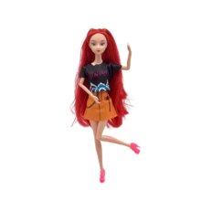 Kawaii Anime KPop Demon Hunters Mira Plastic Toy Kawaii Anime KPop Demon Hunters Mira Plastic Toy