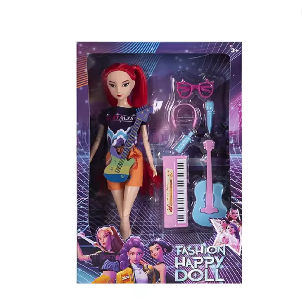 Kawaii Anime KPop Demon Hunters Mira Toy With Box