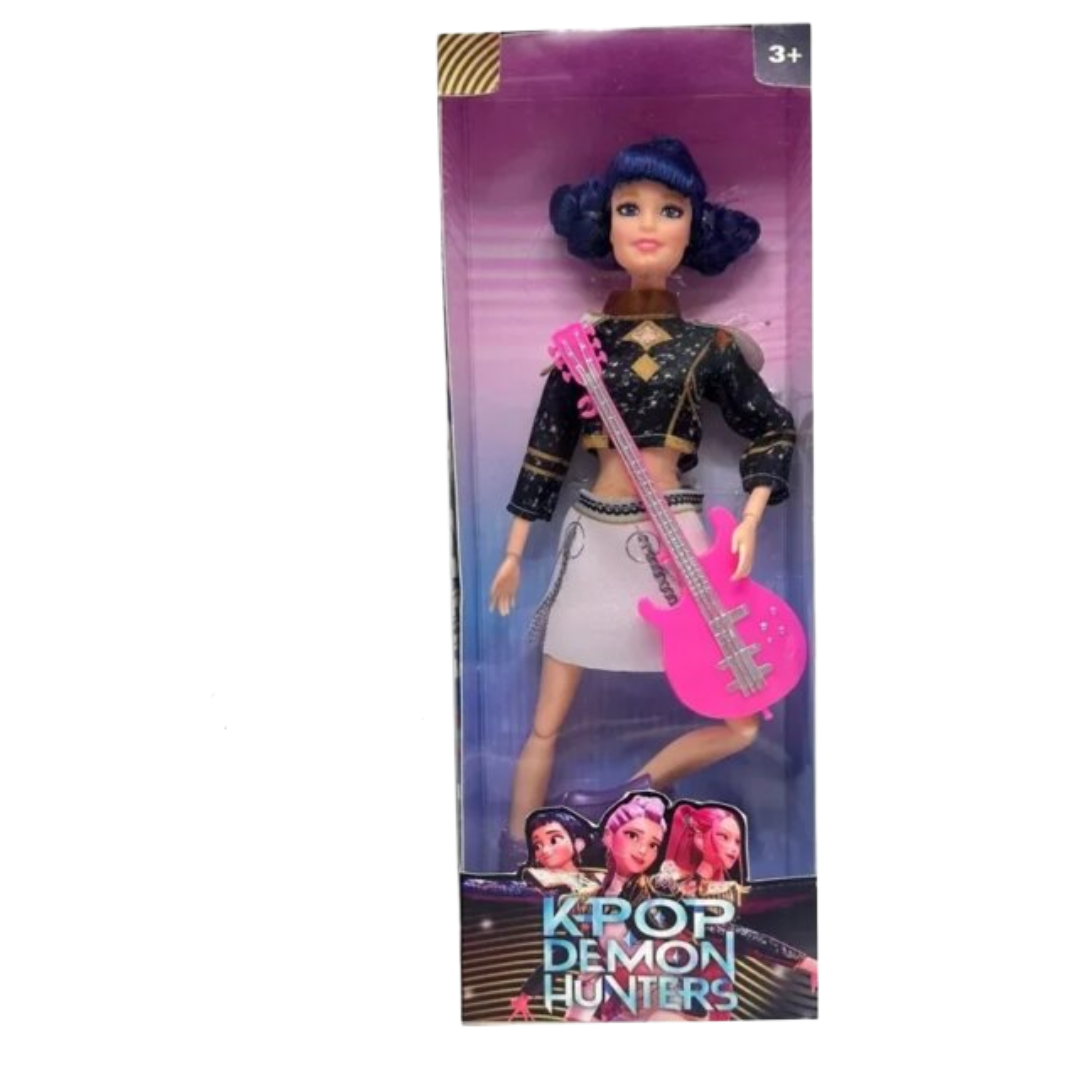 Anime Kawaii KPop Demon Hunters Zoey Action Figure Toy With Blind Box