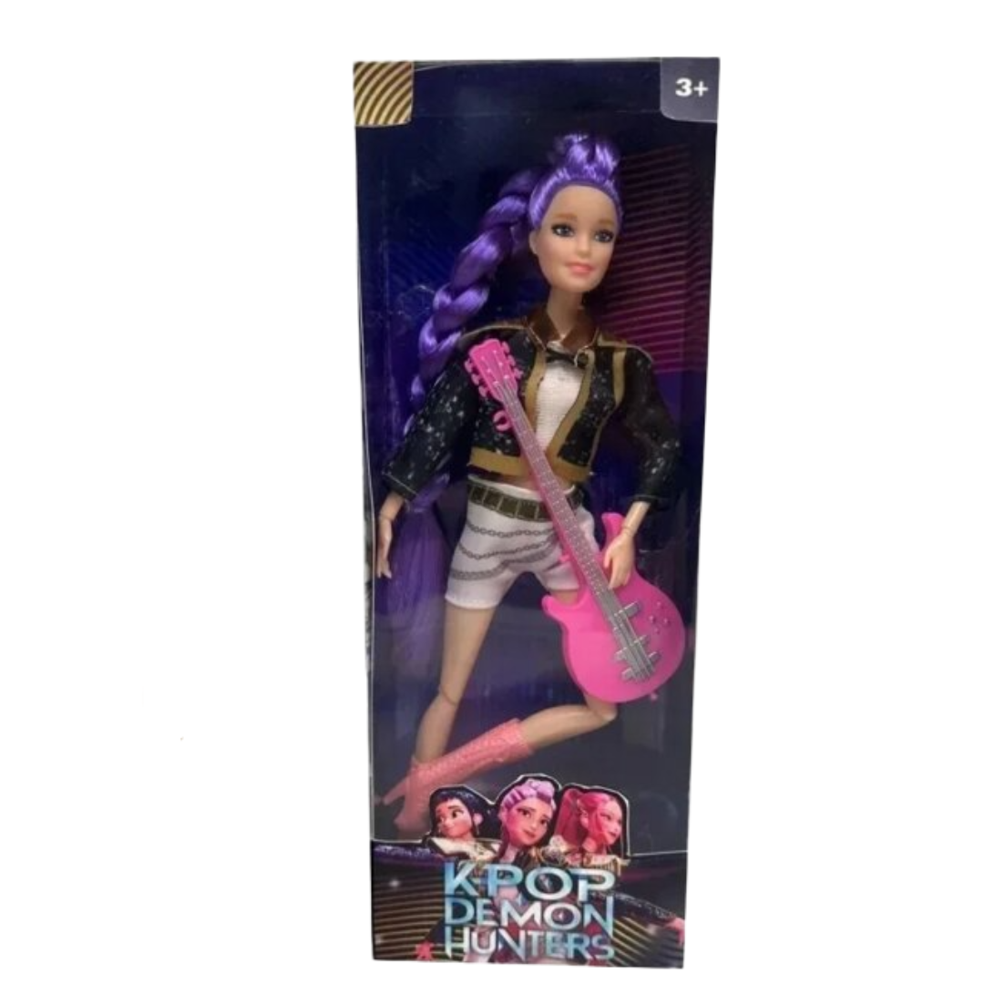 Anime Kawaii KPop Demon Hunters Rumi Action Figure PVC Toy With Blind Box