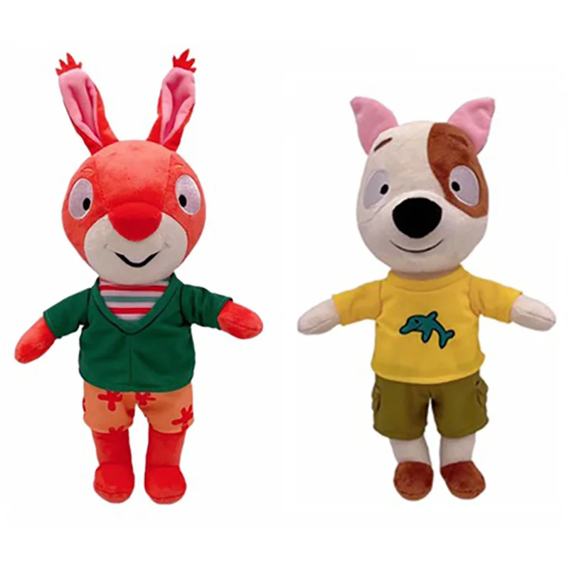 2Pcs Kawaii Pip And Posy Zac And Jamila Plush Toy