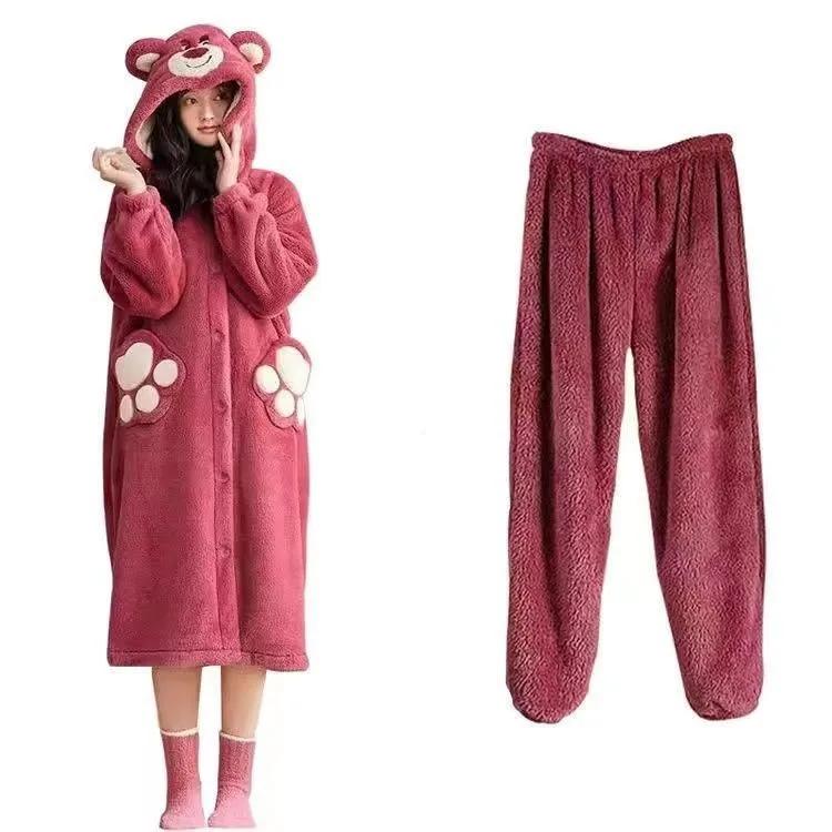2Pcs Kawaii Lotso Pajamas Set