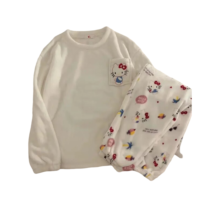 Sanrio Hello Kitty Plush Kawaii Pajama Set Sanrio Hello Kitty Plush Kawaii Pajama Set