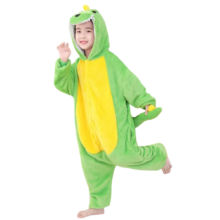 Cartoon Green Dinosaur Kawaii Capybara Plush Cosplay Costume Cartoon Green Dinosaur Kawaii Capybara Plush Cosplay Costume
