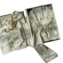 2Pcs Kawaii Satin Silk Pajama Set 2Pcs Kawaii Satin Silk Pajama Set