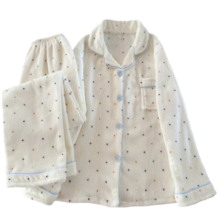 Kawaii Printed Polyester Pajamas Set Kawaii Printed Polyester Pajamas Set