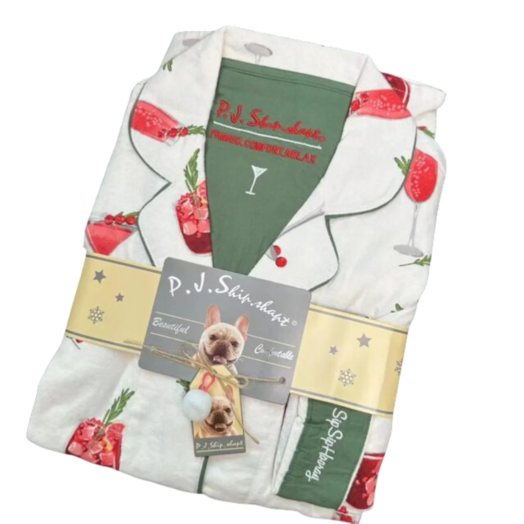 2Pcs Kawaii Sleepwear Print Pajamas Set