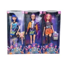 3Pcs Kawaii Anime KPop Demon Hunters PVC Toy With Box 3Pcs Kawaii Anime KPop Demon Hunters PVC Toy With Box